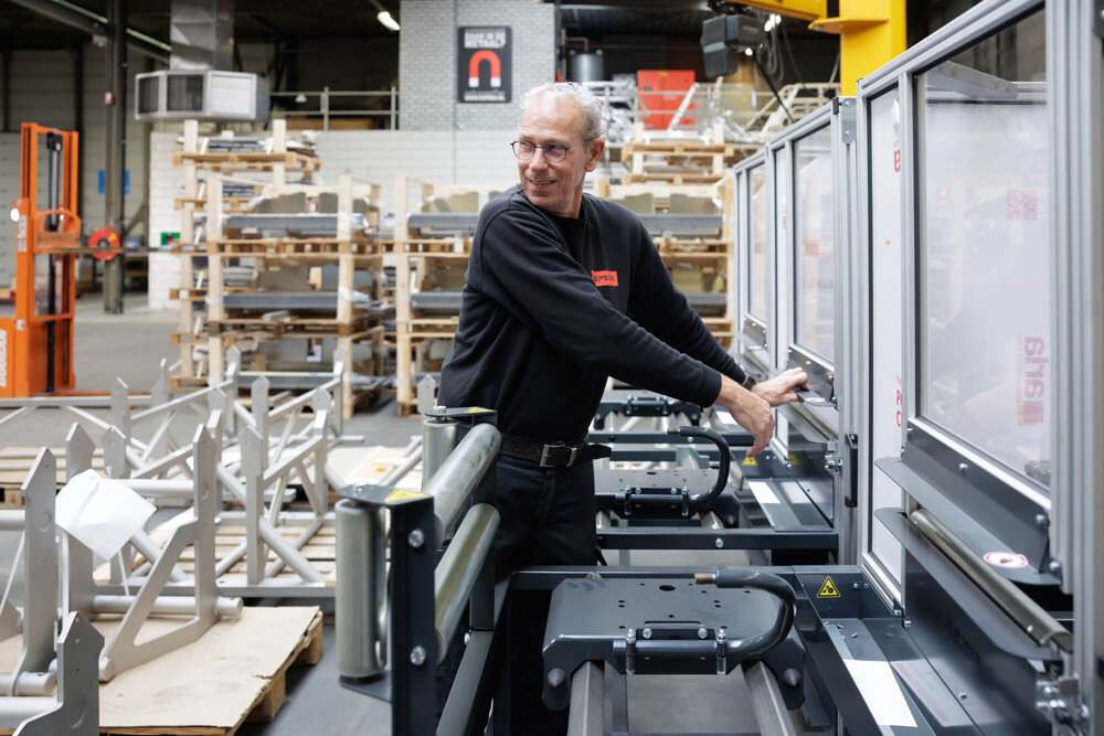 Metalen modules <br>voor machines