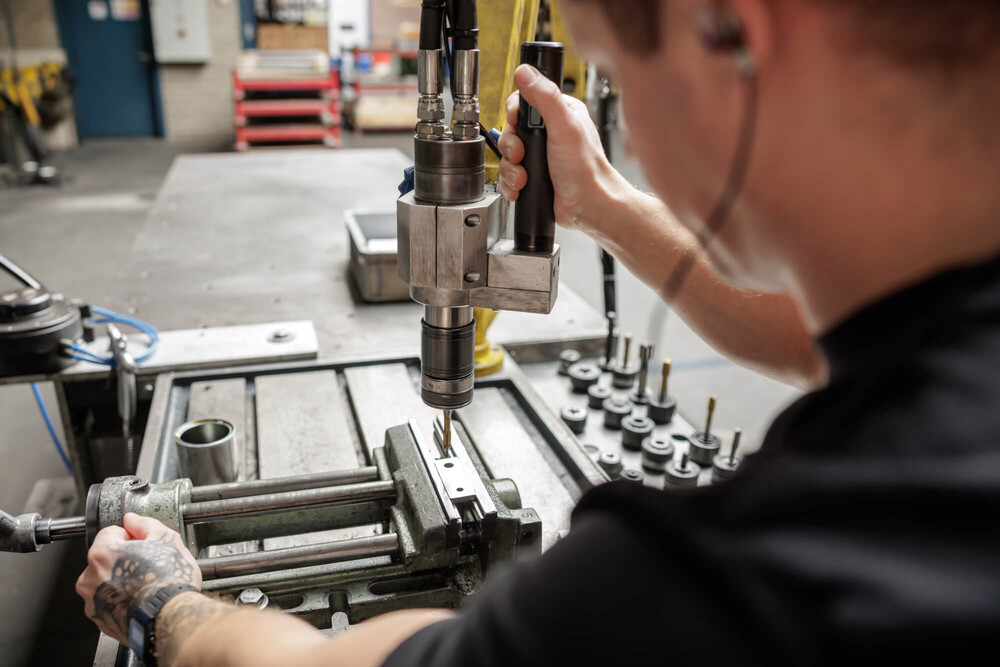 Metalen modules <br>voor machines